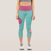 Funny Sheep Message - Dance about It 1 Capri Leggings (Vorderseite)