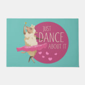 Funny Sheep Message - Dance about It 1 Fußmatte (Vorderseite)