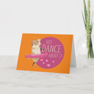 Funny Sheep Message - Dance about It 1 Karte