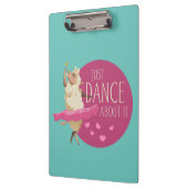 Funny Sheep Message - Dance about It 1 Klemmbrett (Links)