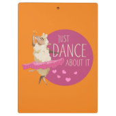 Funny Sheep Message - Dance about It 1 Klemmbrett (Rückseite)