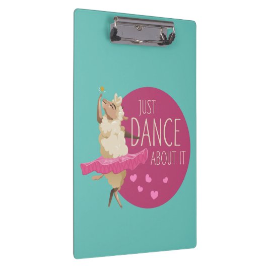 Funny Sheep Message - Dance about It 1 Klemmbrett (Rechts)