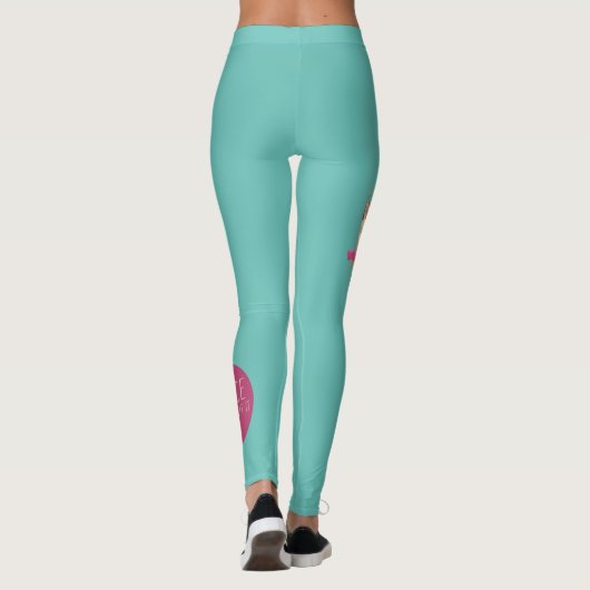 Funny Sheep Message - Dance about It 1 Leggings (Rückseite)