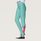 Funny Sheep Message - Dance about It 1 Leggings (Links)