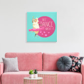 Funny Sheep Message - Dance about It 1 Leinwanddruck (Insitu (Wohnzimmer))