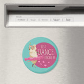 Funny Sheep Message - Dance about It 1 Magnet (In Situ (Geschirrspüler))