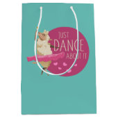 Funny Sheep Message - Dance about It 1 Mittlere Geschenktüte (Vorderseite)