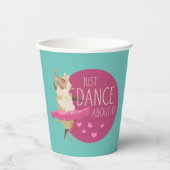Funny Sheep Message - Dance about It 1 Pappbecher (Vorderseite)