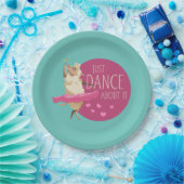 Funny Sheep Message - Dance about It 1 Pappteller (Party)