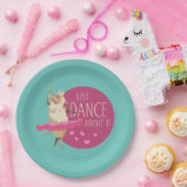 Funny Sheep Message - Dance about It 1 Pappteller (Party)