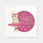 Funny Sheep Message - Dance about It 1 Serviette (Vorderseite)