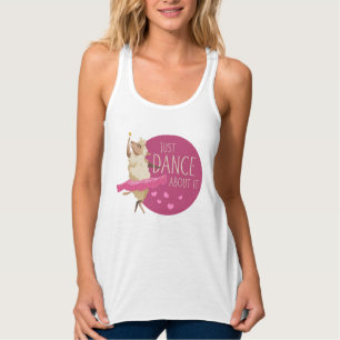 Funny Sheep Message - Dance about It 1 Tank Top