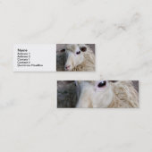Funny Sheep Mini Visitenkarte (Vorne/Hinten)