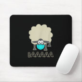 Funny Sheep mit Gesichtsmaske | Schafspende Mousepad (Mit Mouse)