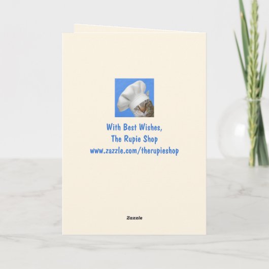 Funny Sheep Operation Karte (Rückseite)