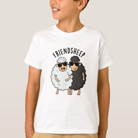 Funny Sheep Pun T-Shirt (Vorderseite)
