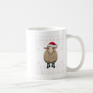 Funny Sheep Ugly Weihnachts Sweater Weihnachtsjets Kaffeetasse