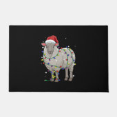 Funny Sheep Weihnachten | Geschenk des Weihnachtsm Fußmatte (Vorderseite)