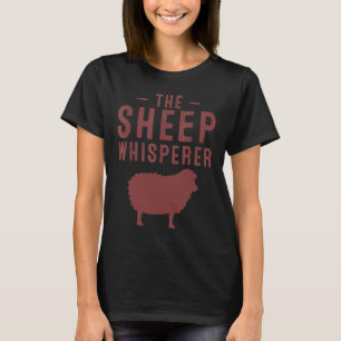 Funny Sheep Whisperer Süße Tier Bauern Men Wome T-Shirt