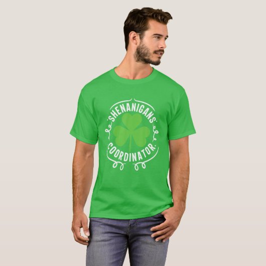 Funny Shenanigans Koordinator St Patrick's Day Tee (Vorne ganz)