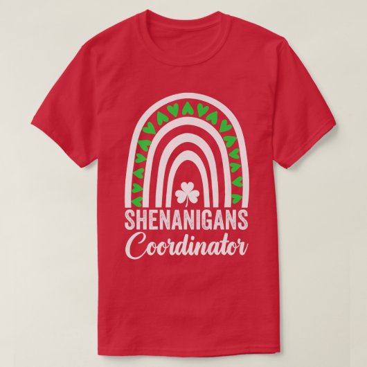 Funny Shenanigans Koordinator St Patrick's Day Tee (Design vorne)