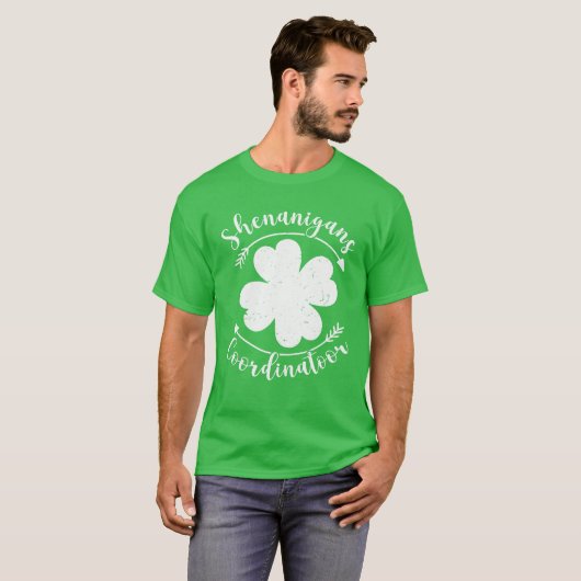 Funny Shenanigans Koordinator St Patrick's Day Tee (Vorne ganz)
