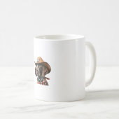 Funny Sheriff Hundeshirt German Pointer Dog Mama w Kaffeetasse (VorderseiteRechts)
