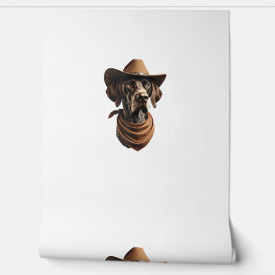 Funny Sheriff Hundeshirt German Pointer Dog Mama w Tapete