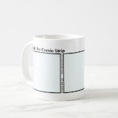 Funny Shhh Stickman Tasse - 123 (Vorderseite Links)