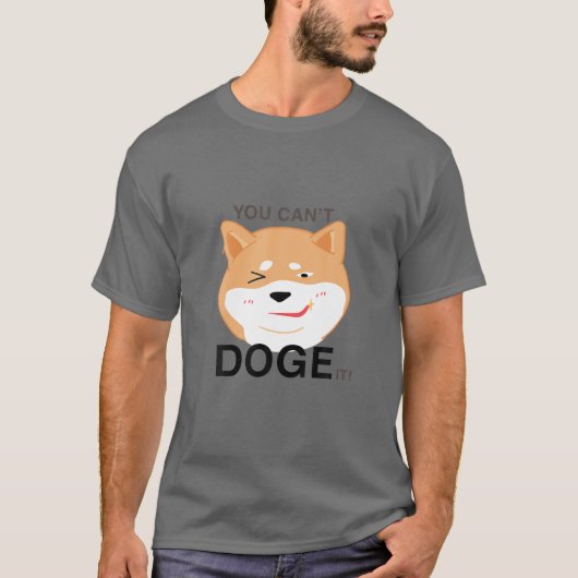 Funny Shiba Doge Coin T-Shirt (Vorderseite)
