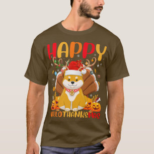 Funny Shiba Inu Dog Lover Happy Shiba Inu HelloTha T-Shirt