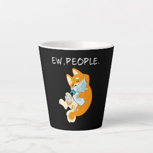 Funny Shiba Inu Ew people doft Milchtasse