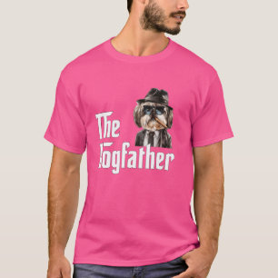 Funny Shih Tzu Dog Vater Design - Der Dogvater T-Shirt