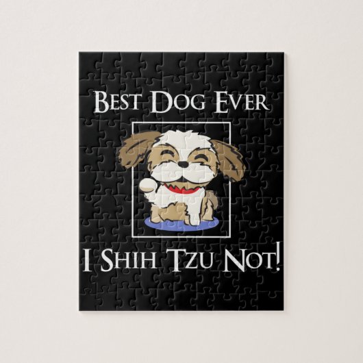Funny Shih Tzu Puzzle (Vertikal)