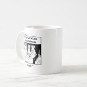Funny Ship Model Cartoon Tasse! Kaffeetasse (Vorderseite Links)