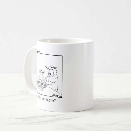 Funny Ship Model Cartoon Tasse! Kaffeetasse (Vorderseite Links)