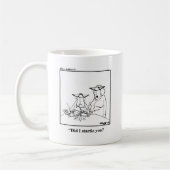 Funny Ship Model Cartoon Tasse! Kaffeetasse (Links)