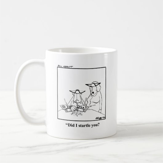 Funny Ship Model Cartoon Tasse! Kaffeetasse (Links)