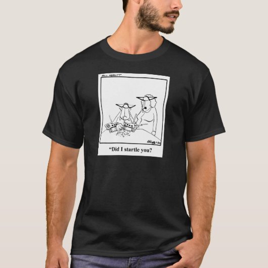 Funny Ship Modeling Cartoon T - Shirt! T-Shirt (Vorderseite)
