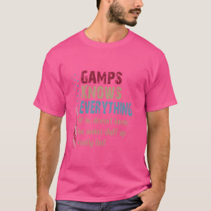 Funny Shirt Gamps Know Alles - Opa Geschenk