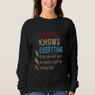 Funny Shirt Geepa Know Alles - Opa Geschenk