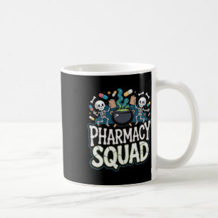 Funny Shirt Pills Pharmacy Pharmacist Squad Hallow Kaffeetasse