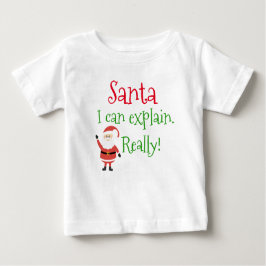 Funny Shirt - "Santa, ich kann erklären. Wirklich!