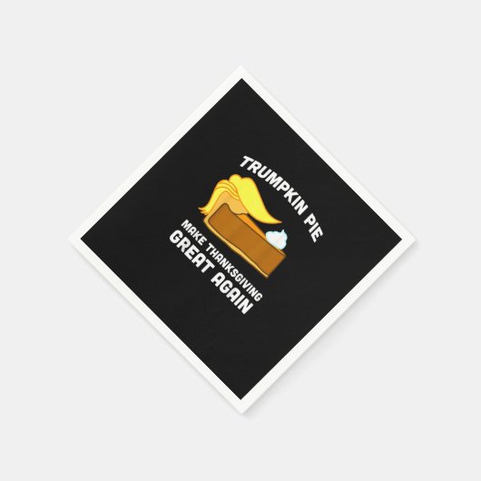 Funny Shirt Trumpkin Pie Erntedank Great A Serviette (Ecke)