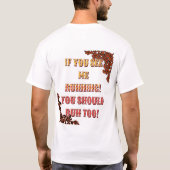 Funny shirt with text (Rückseite)