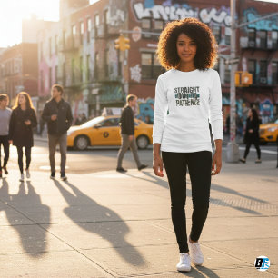 Funny Shirts, Straight Outta Patientin T-Shirt