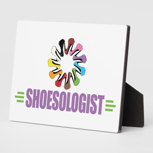 Funny Shoe Lover Fotoplatte (Seite)