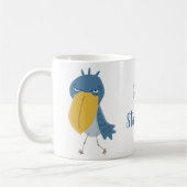Funny Shoebill Stopp Staring Coffee Tasse (Links)