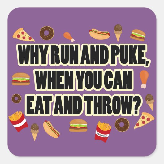 Funny Shooting Put, Discus Thrower Stickers Gesche (Vorderseite)