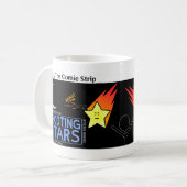 Funny Shooting Stars Stickman Tasse - 092 (Vorderseite Links)